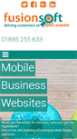 Mobile Screenshot of fusionsoft.co.uk